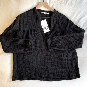 Zara Black Top